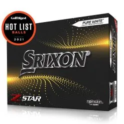 Cleveland Golf Srixon Z-Star Tour Golf Balls -Golf Clubs Shop ZStarWhite0