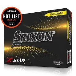 Cleveland Golf Srixon Z-Star Tour Golf Balls -Golf Clubs Shop ZStarYellow0