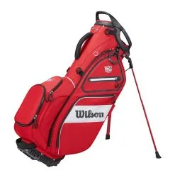 Wilson Staff EXO II Stand Carry Golf Bag -Golf Clubs Shop d12939976bba64dfdabad4d86f9c3d6214cf0d11 WGB6600RD 0 WS EXO II CARRY RD v2 INLINE