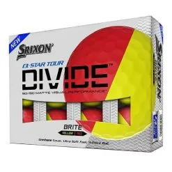 Cleveland Golf Srixon Q-Star Tour Divide Golf Balls - Dozen -Golf Clubs Shop qstardivide