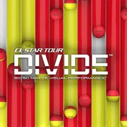 Cleveland Golf Srixon Q-Star Tour Divide Golf Balls - Dozen -Golf Clubs Shop qstardivide 6