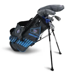 "US Kids UL48-s 5 Club Stand Set, Grey/Teal Bag"