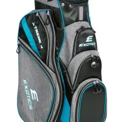 Tour Edge Exotics Xtreme 4 Cart Bags -Golf Clubs Shop xtremeblueplaidblack