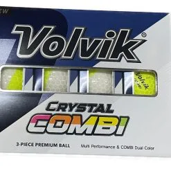 Volvik Crystal Combi Split Colored Golf Balls -Golf Clubs Shop yELLOW 0898cbe6 3fd4 42fb b744 4b71f5c4daca